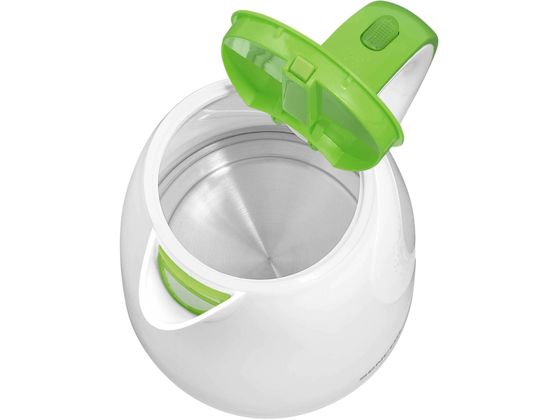 Vízforraló, 2200W, 1.5L, fehér/zöld