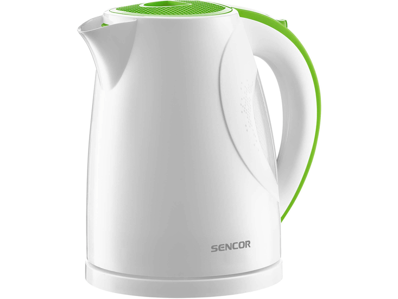 Vízforraló, 2200W, 1.5L, fehér/zöld