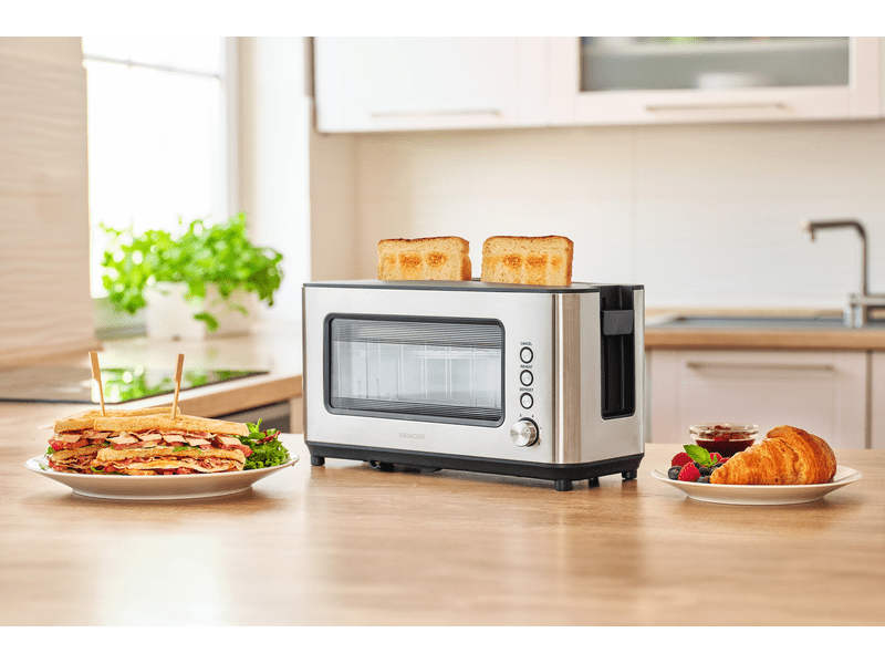 Kenyérpirító hosszúszeletes, 1200W