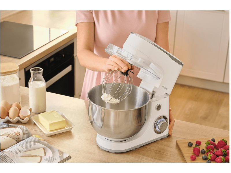 Konyhai robotgép, 1300W, 5.5L, fehér