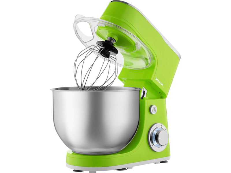 Konyhai robotgép, 1300W, 5.5L, zöld