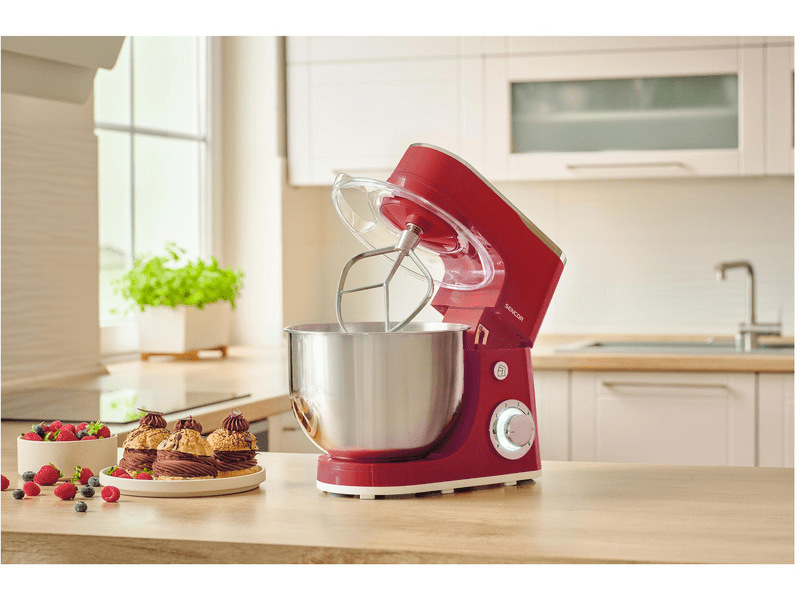 Sencor STM 3634RD Konyhai robotgép, piros