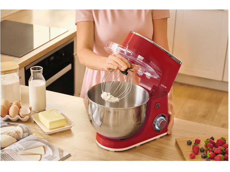 Sencor STM 3634RD Konyhai robotgép, piros