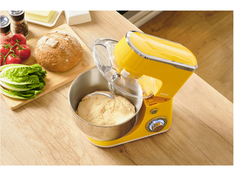 Sencor STM 3636YL kuhinjski robotski uređaj, žuti