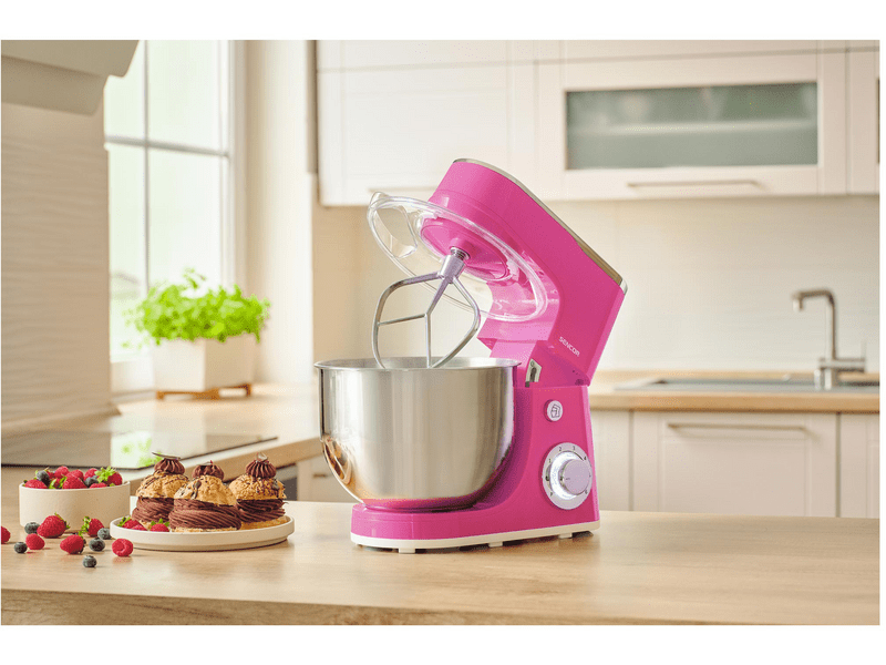 Sencor STM 3638RS Konyhai robotgép, rózsaszín