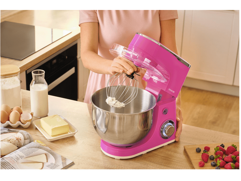 Sencor STM 3638RS Konyhai robotgép, rózsaszín