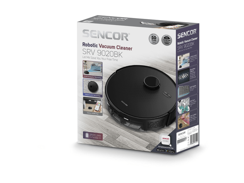 Sencor SRV 9020BK Robotporszívó