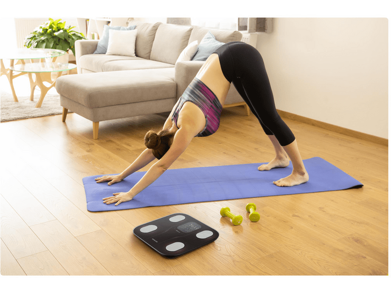 Sencor SBS 9002BK Okos személymérleg, fekete