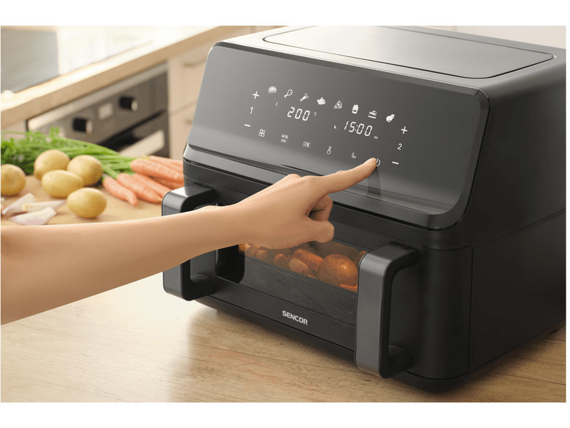 Sencor SFR 9650BK Forrólevegős fritőz