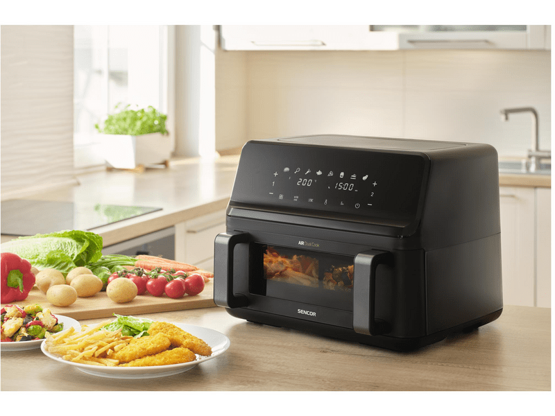 Sencor SFR 9650BK Forrólevegős fritőz