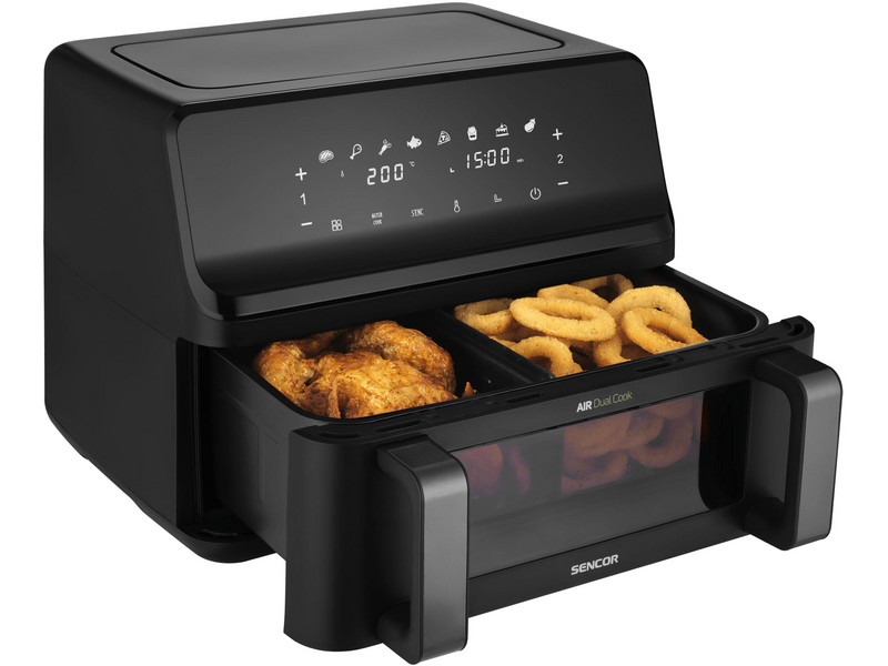 Sencor SFR 9650BK Forrólevegős fritőz