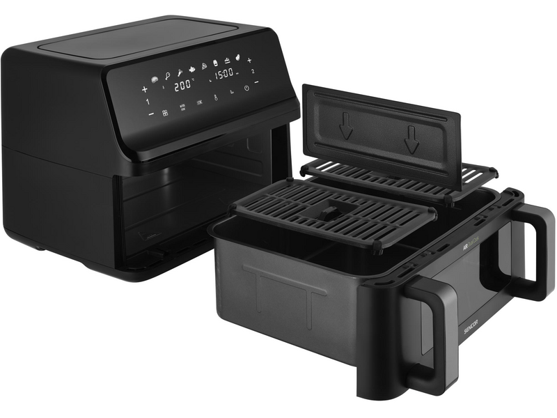 Sencor SFR 9650BK Forrólevegős fritőz