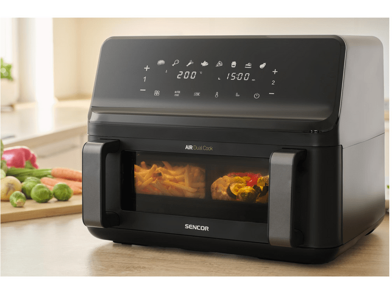 Sencor SFR 9650BK Forrólevegős fritőz