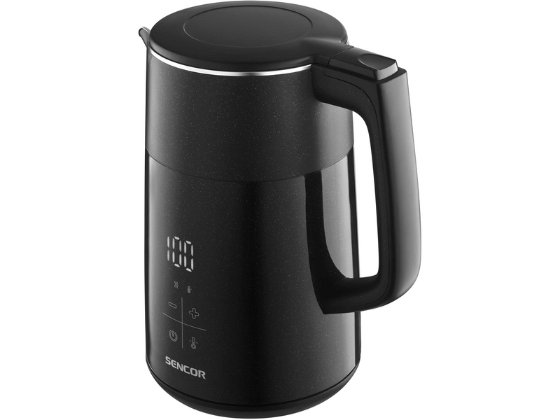 Sencor SWK 0610BK Hőfokszabályozós vízforraló, fekete