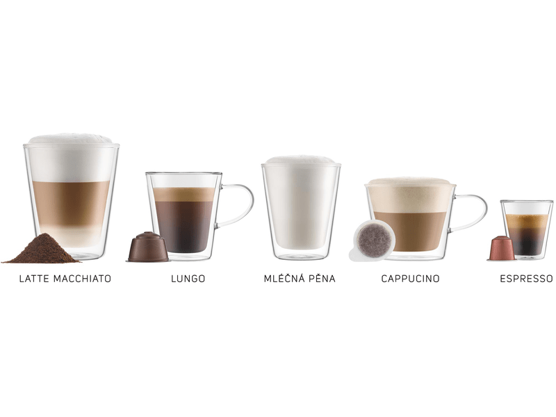 Sencor SCC 3000BK Multifunkciós kapszulás kávéfőző