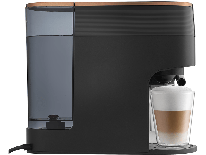 Kapszulás kávéfőző, 1450W, fekete