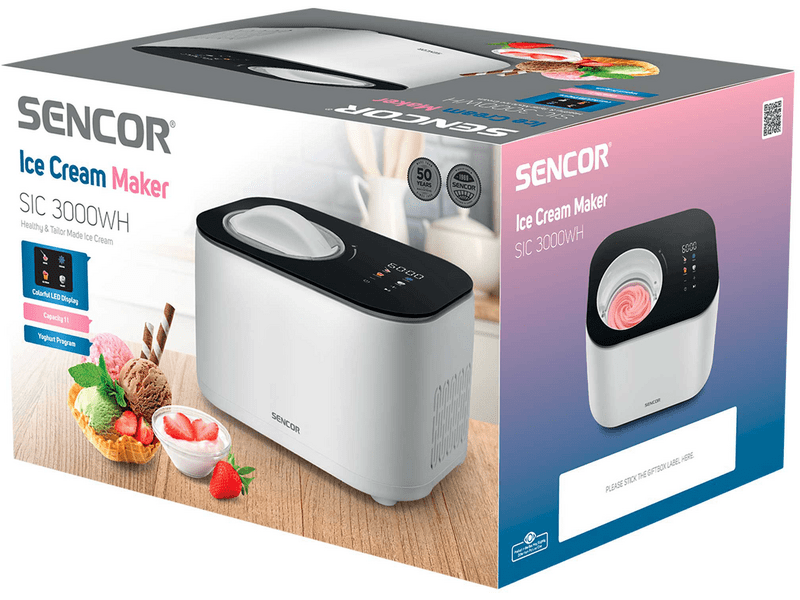 Sencor SIC 3000WH Fagylaltkészítő, fehér