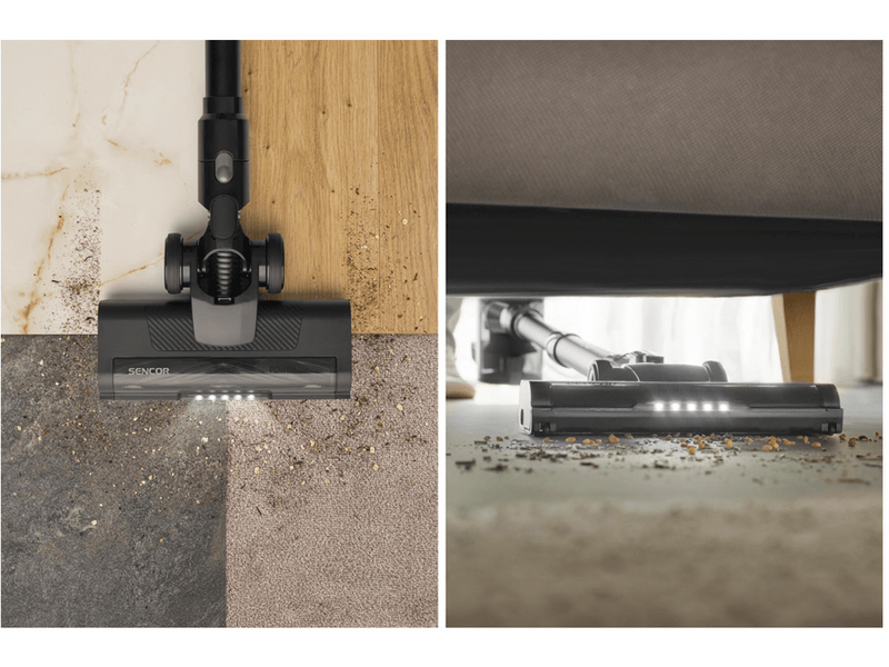 Sencor SVC 7221BK uspravni usisavač, crne boje