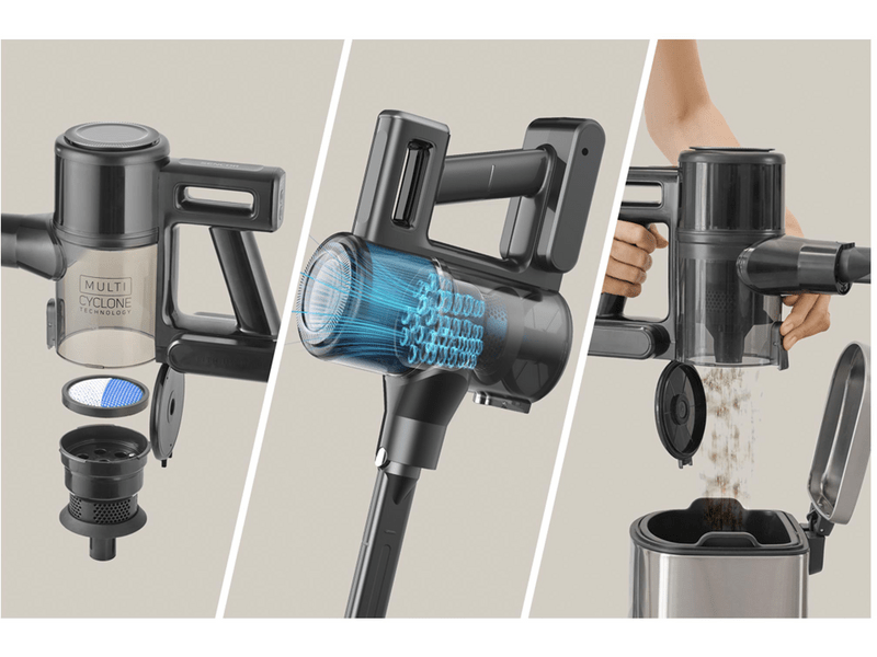 Sencor SVC 7221BK uspravni usisavač, crne boje