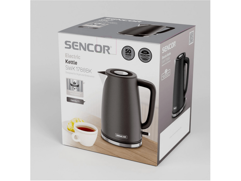 Sencor SWK 1788BK Vízforraló 1,7l, fekete