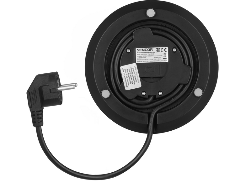 Sencor SWK 1595BK Vízforraló, 1,5l, üveg