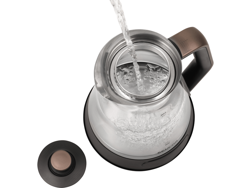 Sencor SWK 1595BK Vízforraló, 1,5l, üveg