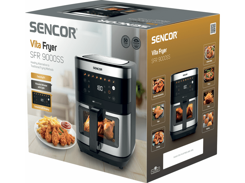 Airfryer,9L,LED