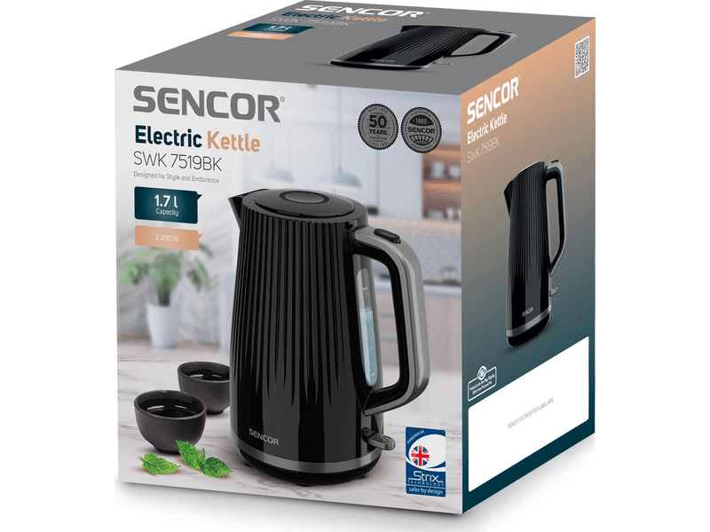 Sencor SWK 7519BK Vízforraló 1,7l