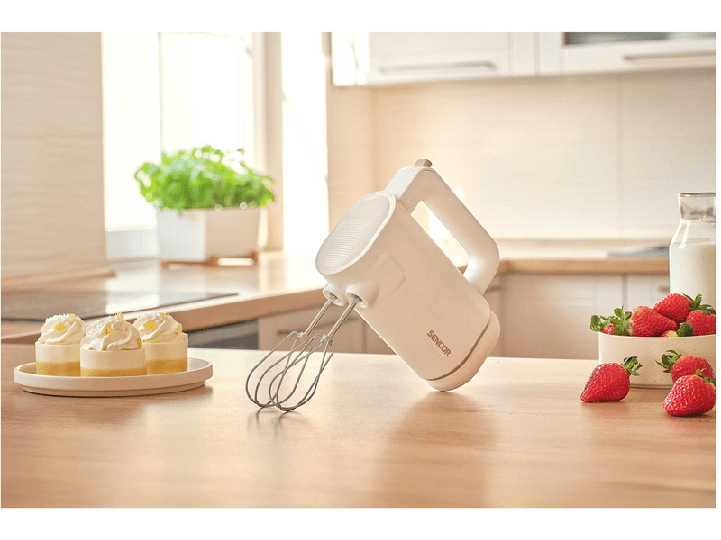 Sencor SHM 9130WH Akkumulátoros kézi mixer, fehér