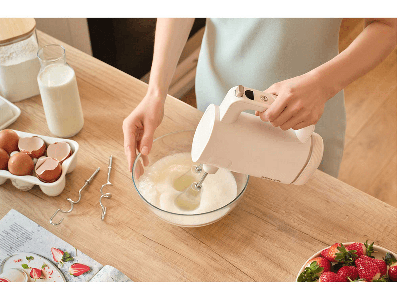 Sencor SHM 9130WH Akkumulátoros kézi mixer, fehér