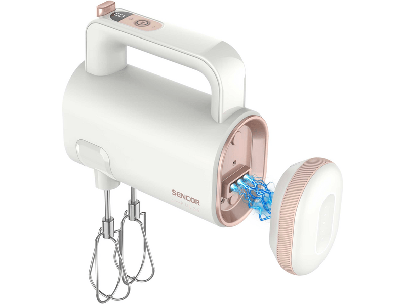 Sencor SHM 9130WH Akkumulátoros kézi mixer, fehér