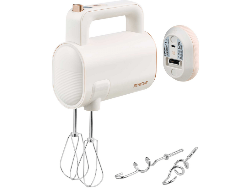 Sencor SHM 9130WH Akkumulátoros kézi mixer, fehér