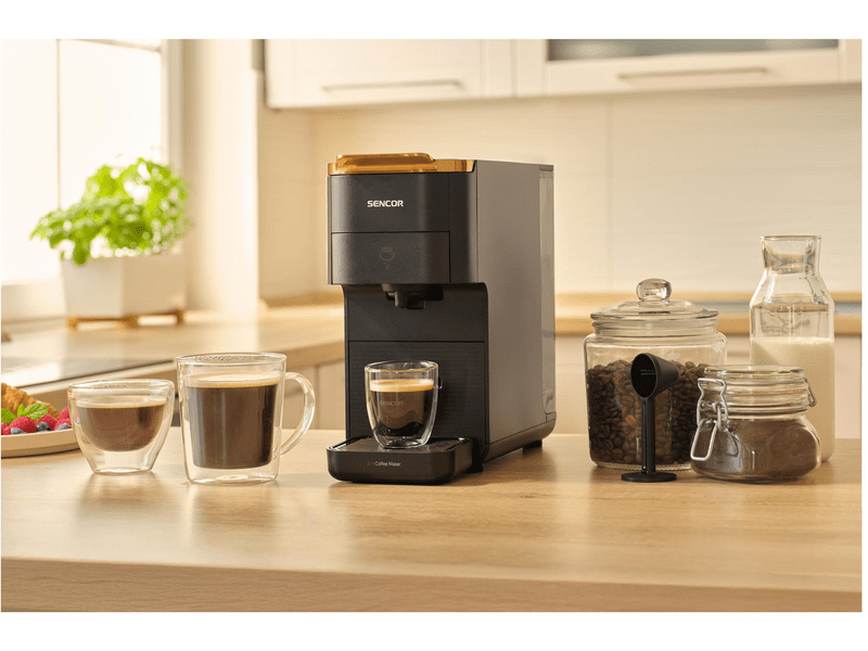 Sencor SCC 1000BK 3in1 multikapszulás kávéfőző