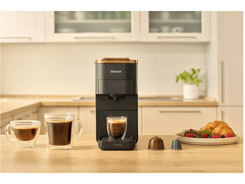 Sencor SCC 1000BK 3in1 multikapszulás kávéfőző