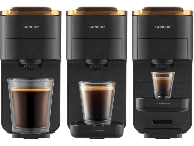 Sencor SCC 1000BK 3in1 multikapszulás kávéfőző