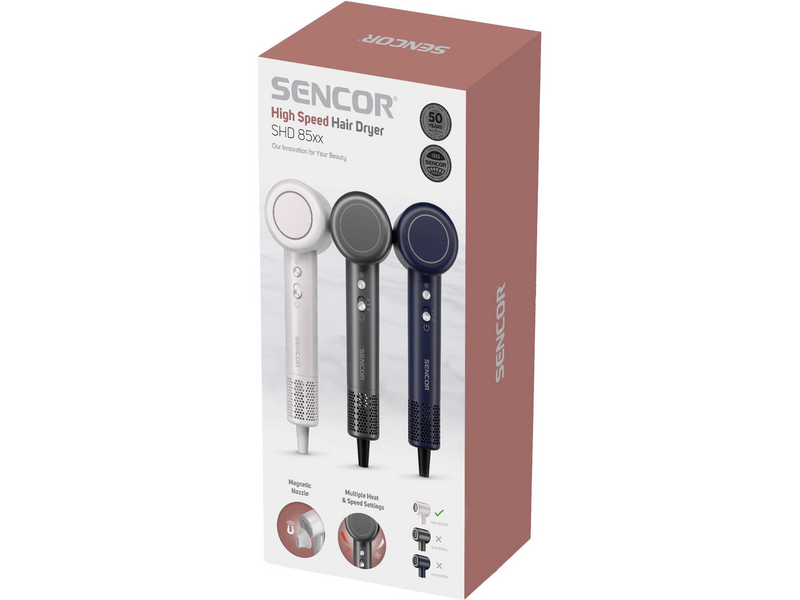 Sencor SHD 8500RS Hajszárító, fehér