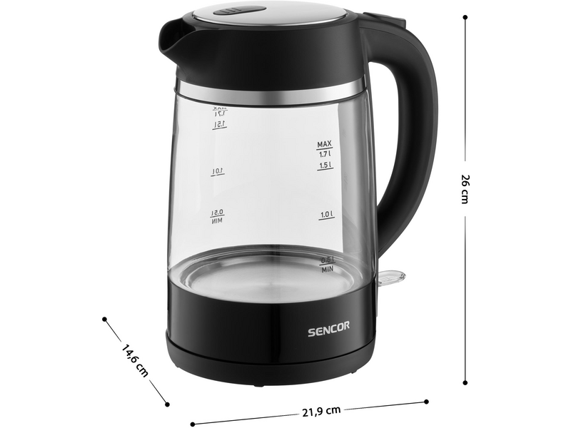 Sencor SWK 2711BK Vízforraló 1,7l
