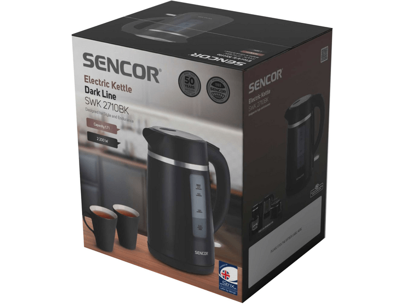 Sencor SWK 2710BK Vízforraló 1,7l, fekete