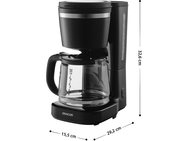 Sencor SCE 2710BK Filteres kávéfőző