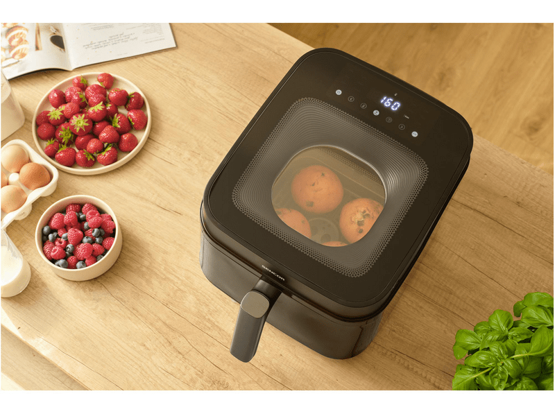 Sencor SFR 6900BK Airfryer, 6,5L, fekete