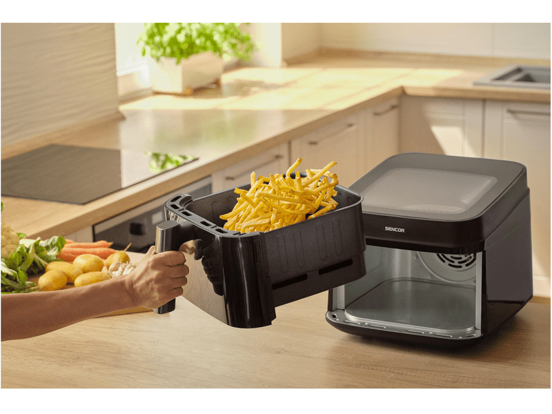 Sencor SFR 6900BK Airfryer, 6,5L, fekete