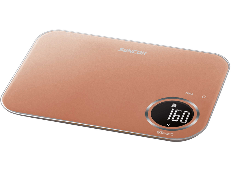 Sencor SKS 7176GD okos konyhai mérleg, arany