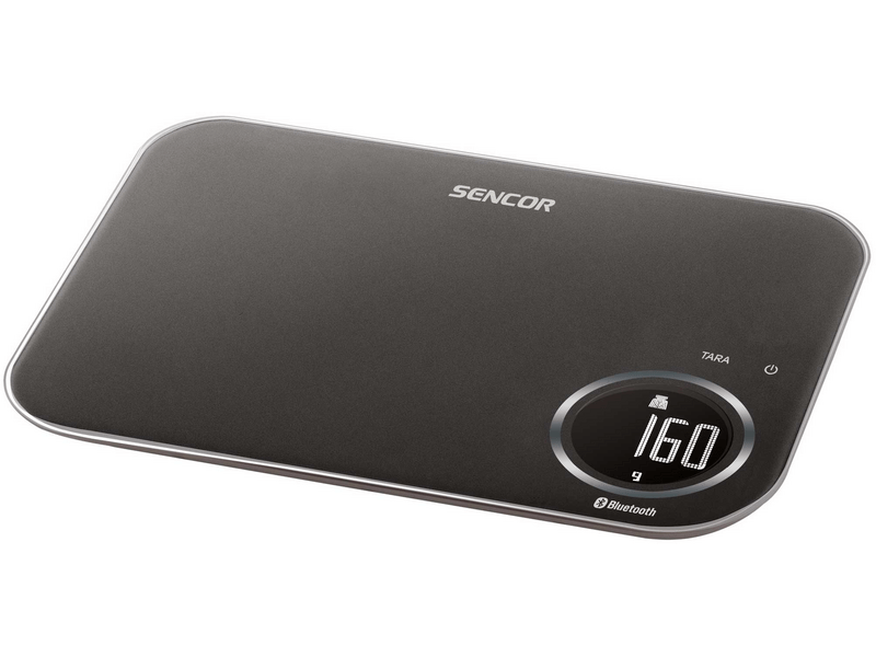 Sencor SKS 7178BK okos konyhai mérleg, fekete