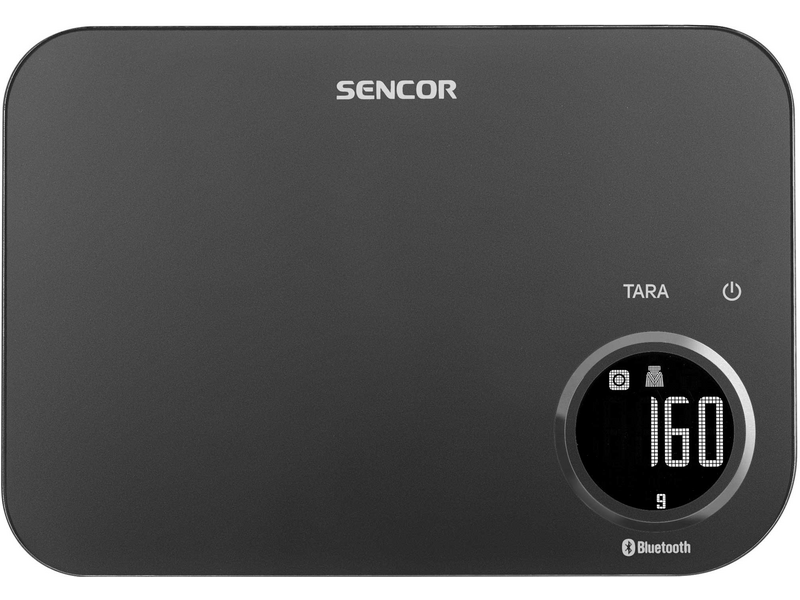 Sencor SKS 7178BK okos konyhai mérleg, fekete