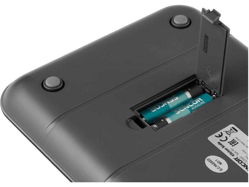 Sencor SKS 7178BK okos konyhai mérleg, fekete