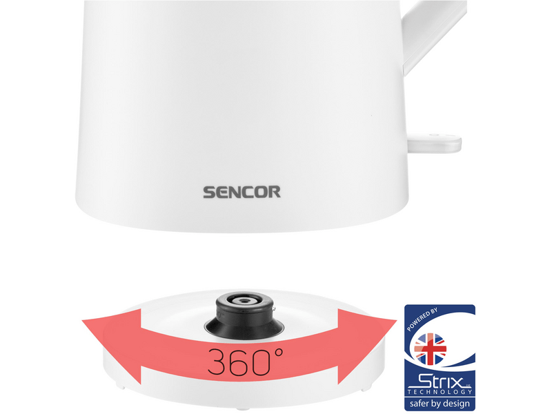 Sencor SWK 0550WH Vízforraló, 1,7l, fehér