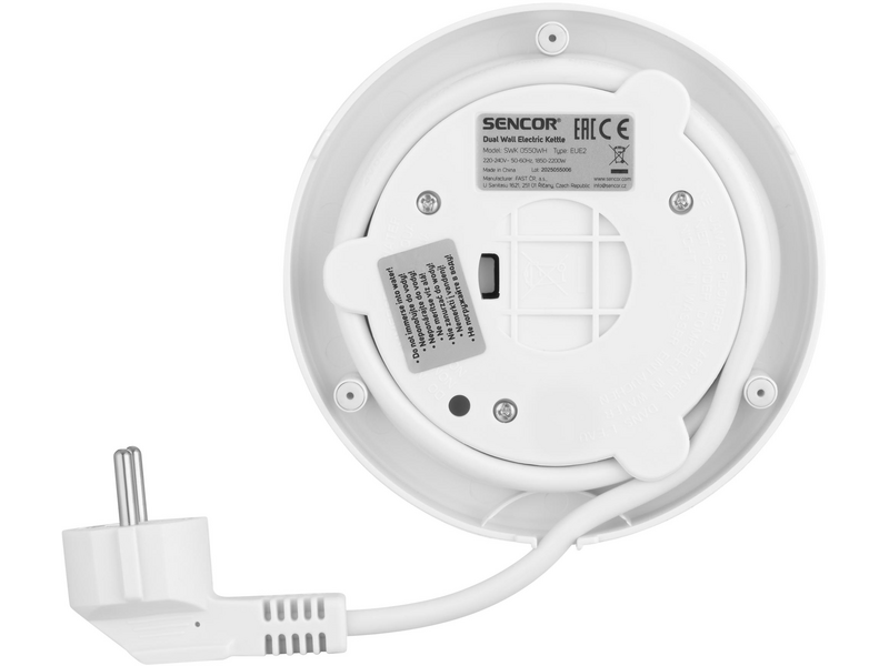 Sencor SWK 0550WH Vízforraló, 1,7l, fehér