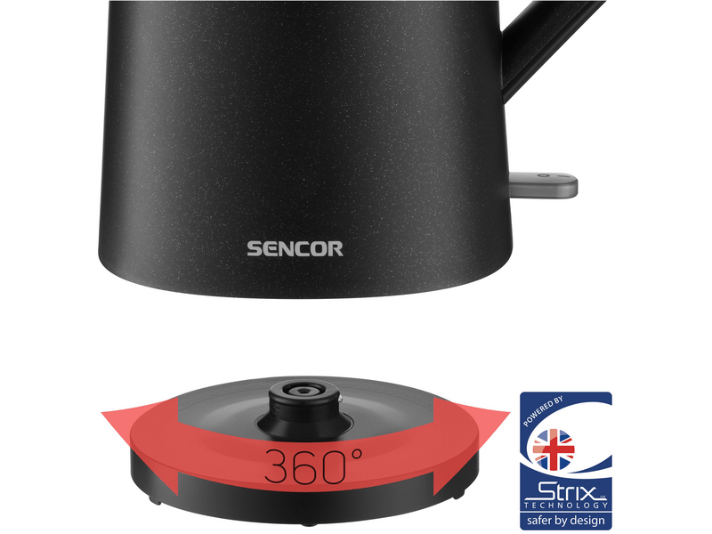 Sencor SWK 0551BK Vízforraló 1,7l, fekete