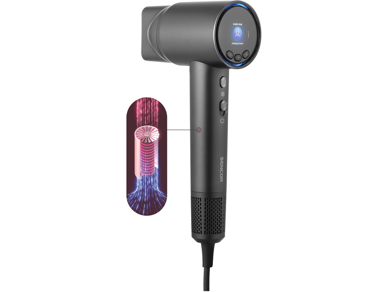 Sencor SHD 8600BK Okos nagysebességű hajszárító
