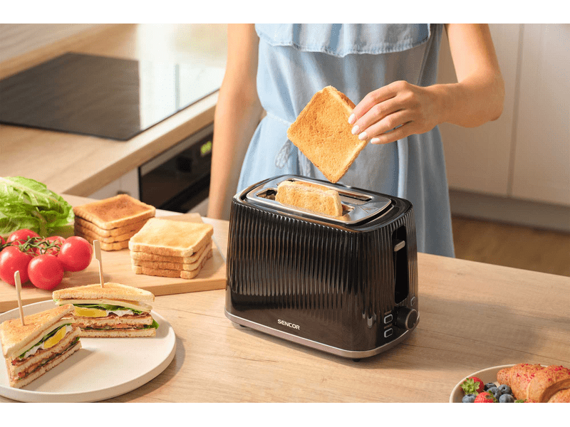 Sencor STS 7511BK Kenyérpirító, fekete